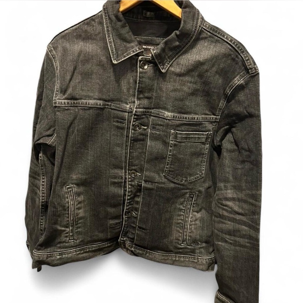 Michael Kors Black Denim Jacket